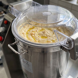 Szatkownica do warzyw/hummusu – 35 litrów – 5,5 kW – 400 V – 1400 obr./min – z funkcją timera
