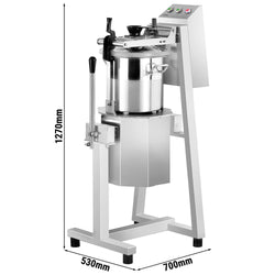 Szatkownica do warzyw/ hummusu - 30 litrów - 3 kW - 400 V