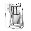 Kuter do warzyw – 50 L – 7,5 kW – 400 V – 600–2800 obr./min – do hummusu
