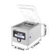 Chamber Vacuum Sealer - 14.4m³/h - 370W - Digital