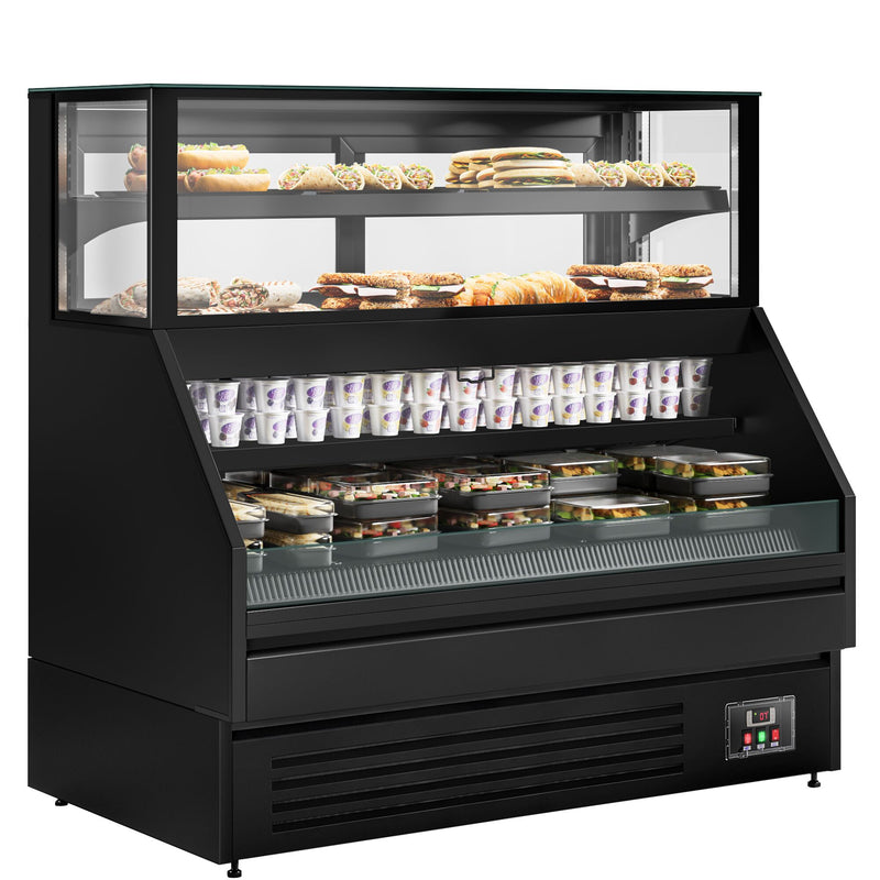 Lada sprzedażowa – 1500 mm – 251 litrów – z półką górną i dolną