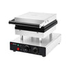 Commercial Waffle Maker - Single - Manual - 2kW - Shape: Brussels - plates with Teflon coating
