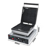 Commercial Waffle Maker - Single - Manual - 1.75 kW - Shape: 4 Brussels Waffles