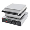 Commercial Waffle Maker - Single - Manual - 1.75 kW - Shape: 4 Brussels Waffles