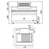 Podgrzewacz do frytek – 1x GN 1/1 – 1 kW