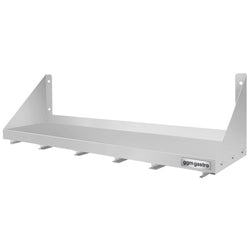 Półka ścienna na pojemniki 5x GN 1/6 – 1000x300 mm – wraz z szynami