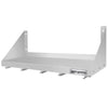Półka ścienna na pojemniki 4x GN 1/6 – 800x300 mm – wraz z szynami