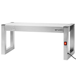 Mostek grzewczy na podczerwień – 1200 x 300 mm – z 1 podgrzewanym poziomem – z możliwością układania w stosy