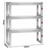 Mostek grzewczy na podczerwień – 1500 x 300 mm – z 3 podgrzewanymi poziomami