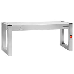 Mostek grzewczy na podczerwień – 1500 x 300 mm – z 1 podgrzewanym poziomem – z możliwością układania w stosy
