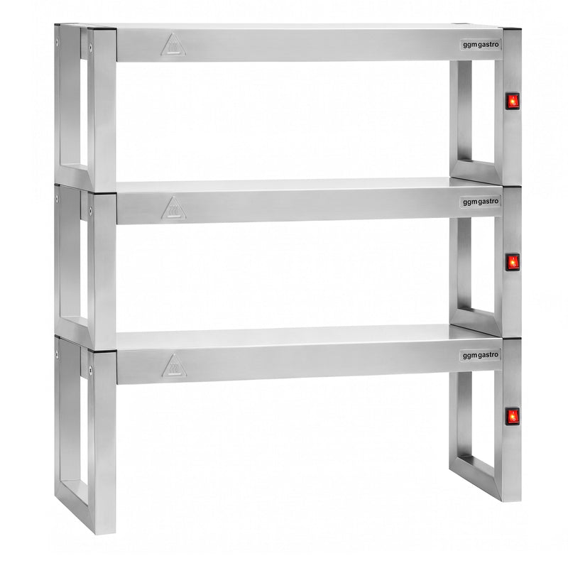 Mostek grzewczy na podczerwień – 1800 x 300 mm – z 3 podgrzewanymi poziomami