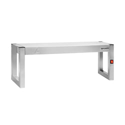 Mostek grzewczy na podczerwień – 1800 x 300 mm – z 1 podgrzewanym poziomem – z możliwością układania w stosy