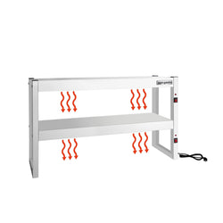 Mostek grzewczy na podczerwień - 1200x300mm - 1,08kW - 2 podgrzewane poziomy