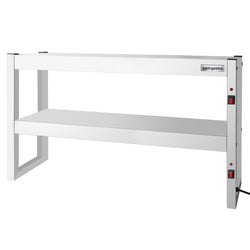 Mostek grzewczy na podczerwień - 1200x300mm - 1,08kW - 2 podgrzewane poziomy