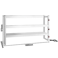 Mostek cieplny na podczerwień – 1800 x 300 mm – 3 ogrzewane poziomy