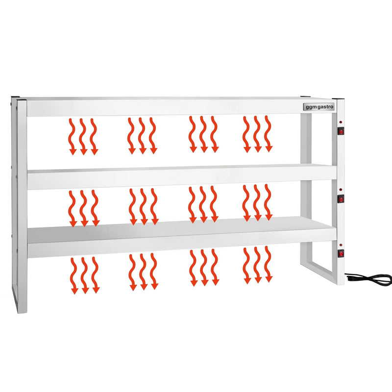 Mostek cieplny na podczerwień – 1800 x 300 mm – 3 ogrzewane poziomy