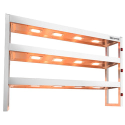 Mostek grzewczy na podczerwień - 1800x300mm - 2,70kW - 3 podgrzewane poziomy