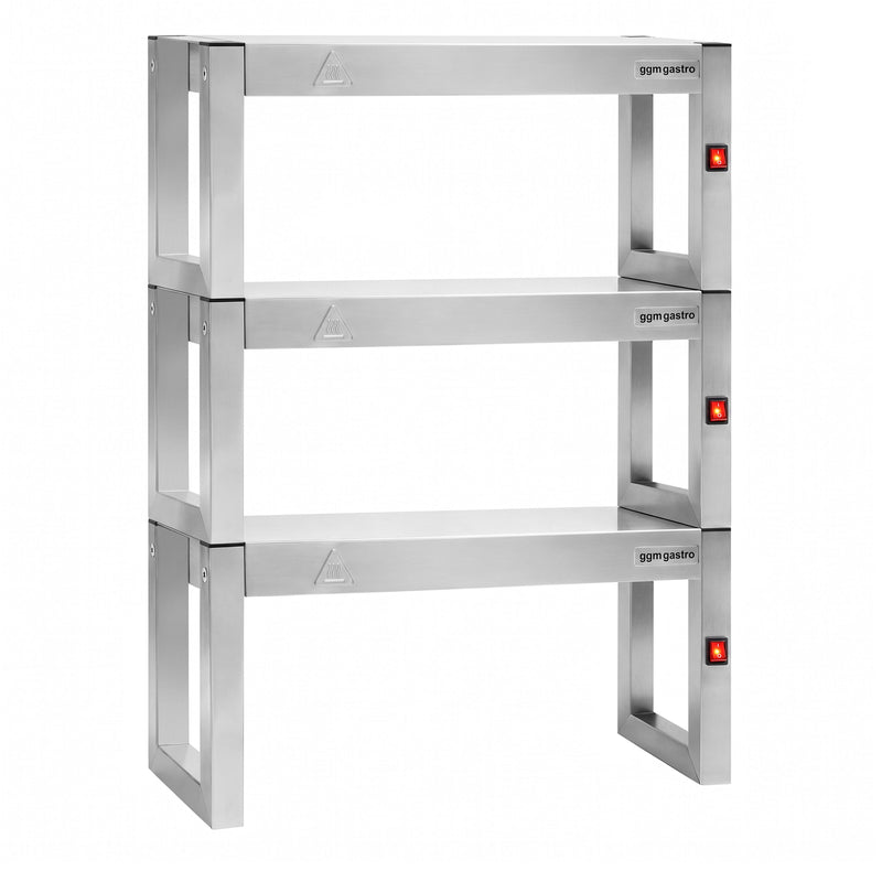 Mostek grzewczy na podczerwień – 900 x 300 mm – z 3 podgrzewanymi poziomami