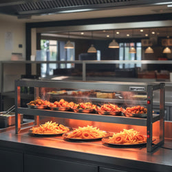 Mostek grzewczy na podczerwień - 1800x300mm - 1,8kW - 2 podgrzewane poziomy