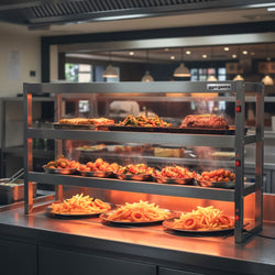 Mostek grzewczy na podczerwień - 1800x300mm - 2,70kW - 3 podgrzewane poziomy