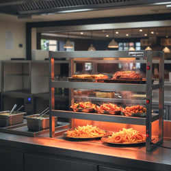 Mostek grzewczy na podczerwień - 900x300mm - 1,08kW - 3 podgrzewane poziomy