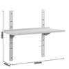 Półka naścienna ECO – 1000 x 400 mm – z 1 poziomem