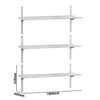 Półka naścienna ECO – 1800 x 400 mm – z 3 poziomami