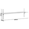 Commercial Stainless Steel Wall Shelf ECO - 2000x300mm - Single Tier