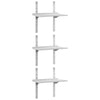 Półka naścienna ECO – 800 x 400 mm – z 3 poziomami