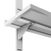 Commercial Stainless Steel Wall Shelf ECO - 1500x300mm - with Single Tier