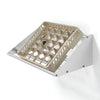 Wall shelf for dishwasher racks – 560 mm – with 1 tier
