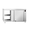 Szafa grzewcza przelotowa PREMIUM – 1400 x 600 mm – z drzwiami przesuwnymi – cyfrowa