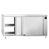 Szafa grzewcza przelotowa PREMIUM – 2000 x 600 mm – z drzwiami przesuwnymi – cyfrowa