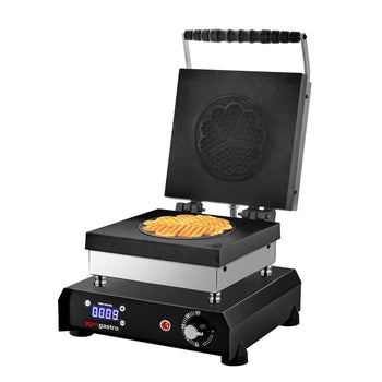 Gofrownica cyfrowa - 1,2 kW - Kształt: Serce - Prime Gastro