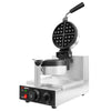 Gofrownica – pojedyncza – kształt: okrągły – Ø 180 mm – 1,3 kW – manualna – z powierzchnią pieczenia obracaną o 180° – z powłoką teflonową