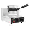 Gofrownica – pojedyncza – kształt: okrągły – Ø 180 mm – 1,3 kW – manualna – z powierzchnią pieczenia obracaną o 180° – z powłoką teflonową