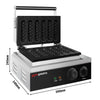 Commercial Waffle Maker / Lolly Waffle Maker - Double - Manual - 1.55kW - Shape: Waffle on a stick - for 6 pieces