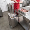 Hydraulic Sausage Filler - Vertical - 15L - 750W - Stainless Steel - incl. foot control & 3 sausage-filler nozzles
