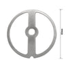 Sausage stuffing disc - 2 holes