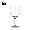 (6 pcs) Wine glass - Gilde - 200 ml - Clear
