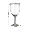 (6 pcs) Wine glass - Gilde - 240 ml