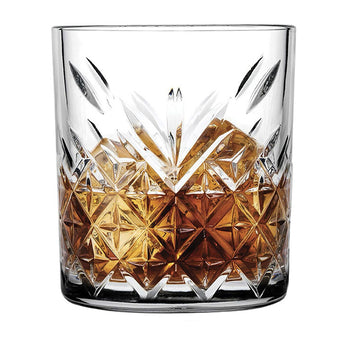 (24 szt.) Szklanka niska do whisky - Pasabahce, Timeless - 345ml - do zmywarki - zestaw 24 szt.