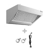 Okap przyścienny – 1000 mm – z filtrami i lampą