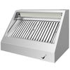 Okap przyścienny – 1000 mm – z filtrami i lampą