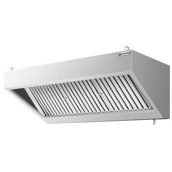 Okap ścienny - 1,4 m - z filtrem i lampą - Prime Gastro