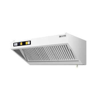 Okap ścienny z silnikiem – 1600 mm – regulator, filtr i oświetlenie
