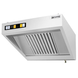 Okap ścienny z silnikiem – 800 mm – regulator, filtr i oświetlenie