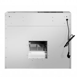 Okap ścienny z silnikiem – 800 mm – regulator, filtr i oświetlenie