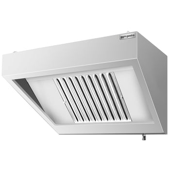 Okap ścienny 0,8 m - z filtrem i lampy - Prime Gastro