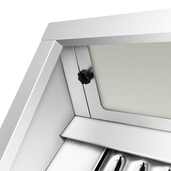 Okap ścienny - 1,4 m - z filtrem i lampą - Prime Gastro